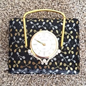 VINTAGE Phinney Walker Jewel box and Travel Alarm. Made in Germany